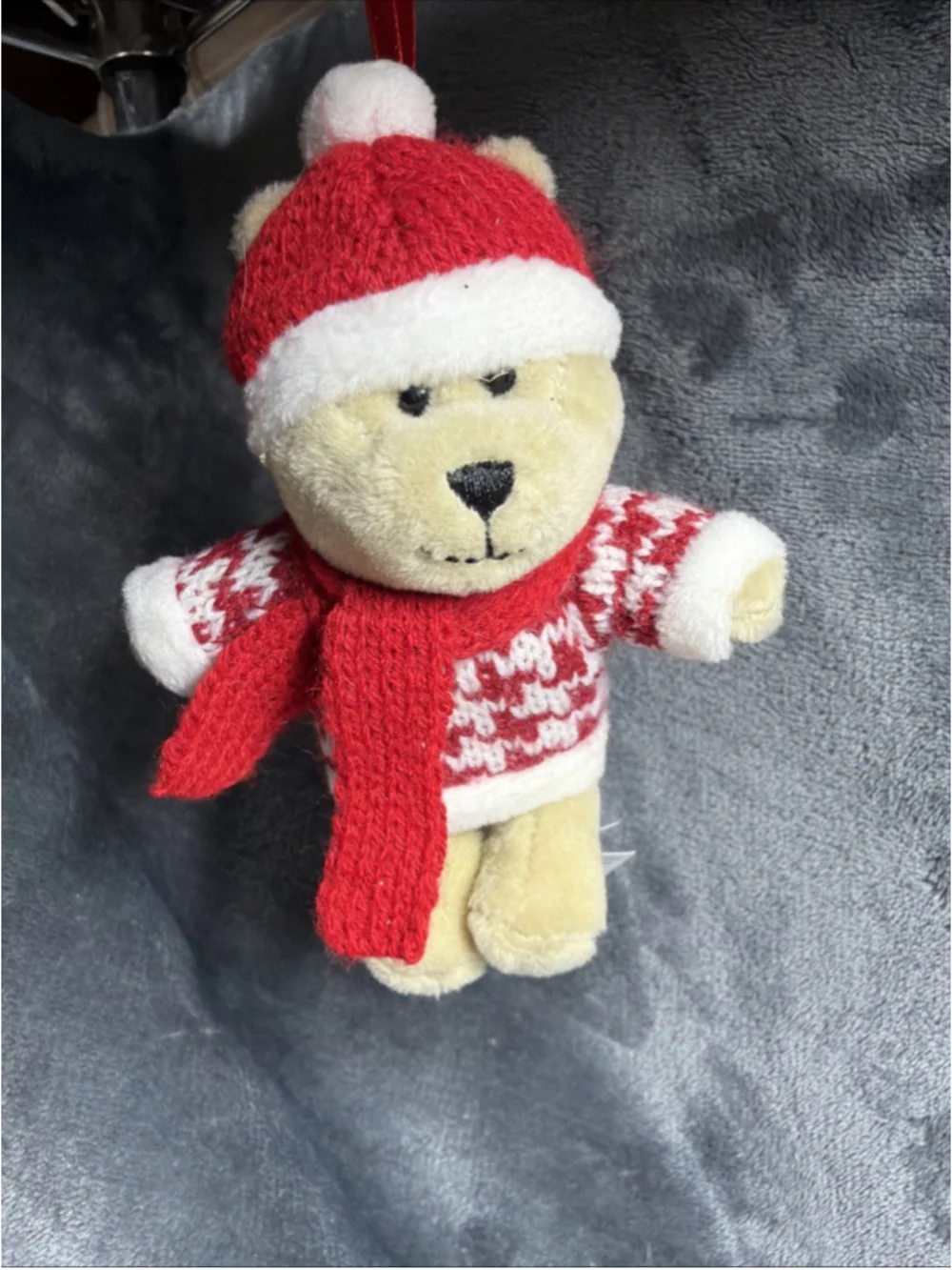 Starbucks Christmas Tree Ornament Bearista Boy Push 2018